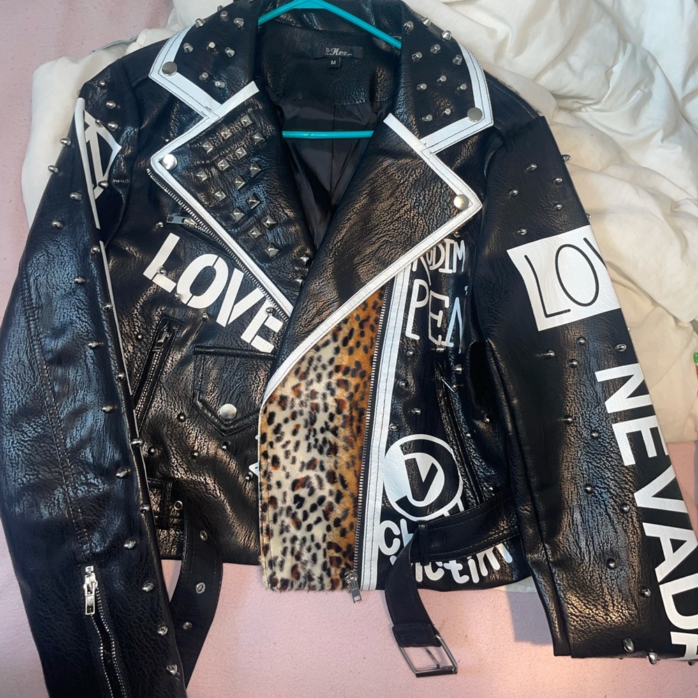 Leather jacket - Picture 2 of 2